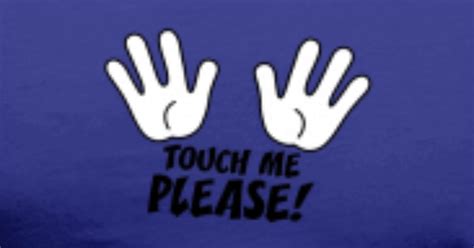 Touch Me Please Mens Premium T Shirt Spreadshirt