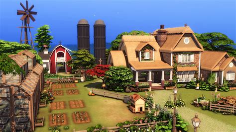 Big Farm By Plumbobkingdom From Mod The Sims • Sims 4 Downloads