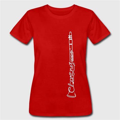 The Clarinet Womens T Shirts Womens T Shirt By American Apparel T