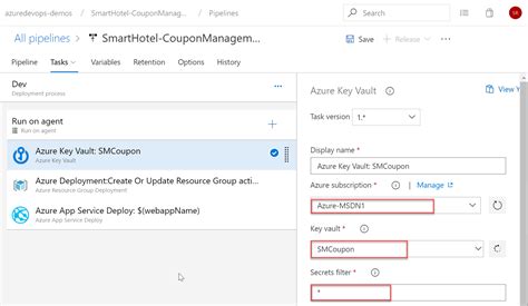 Using Secrets From Azure Key Vault In A Pipeline Azure Devops Hands On Labs