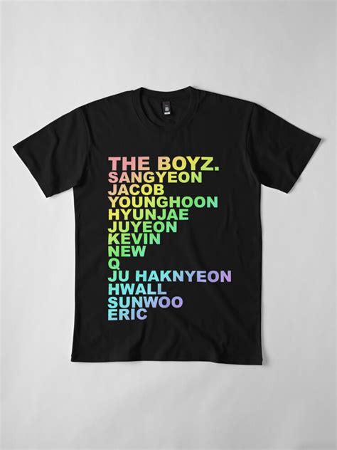 The Boyz Kpop T Shirt By Shannonpaints Redbubble