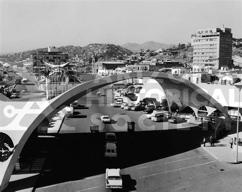 Looking from Nogales, Arizona to Nogales, Mexico. | Arizona Memory Project