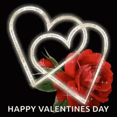 Happy Valentines Day Gif Happy Valentines Day Hearts Discover Share Gifs