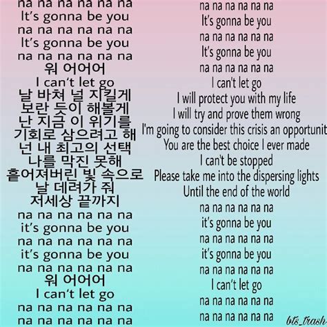 Even If I Die Its You Lyrics Hangul And Translation Armys Amino