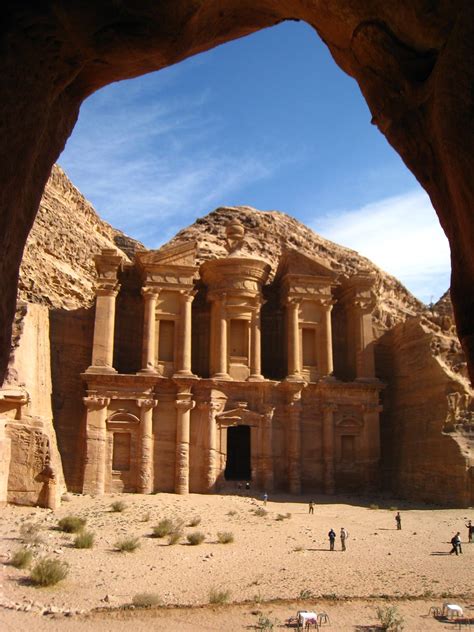 Al Dayr The Monastery In Petra Jordan Its Local Name I Flickr