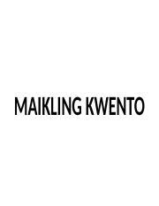 Filipino Filipino Aralin Maikling Kwento Pptx Maikling