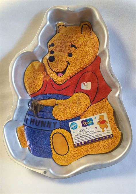 Wilton Winnie The Pooh Cake Pan With Instructions Vintage 1995 Aluminum 13 Ebay In 2023
