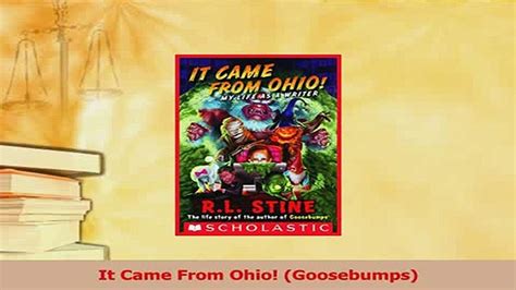 Pdf It Came From Ohio Goosebumps Free Books Video Dailymotion