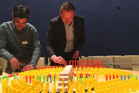 Domino Kreativer Teamworkshop Impuls Eventch