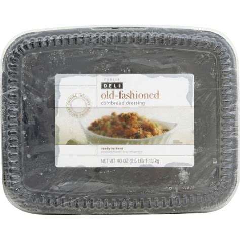 11/26/17 my mom ordered the publix thanksgiving dinner service for 18 and it was terrible!she is so embarrassed. Publix Deli Cornbread Dressing, Old-Fashioned (40 oz) - Instacart