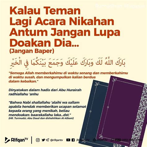 Setiap kata yang diungkapkan akan menjadi doa dalam kehidupan ada beberapa contoh ungkapan hikmah romantis seperti untuk yang baru menikah, usia senja jika ingin pernikahan abadi, jangan sibuk dengan urusan orang lain, jangan pedulikan kata. Ucapan Akad Nikah Untuk Teman - UCAPANKU