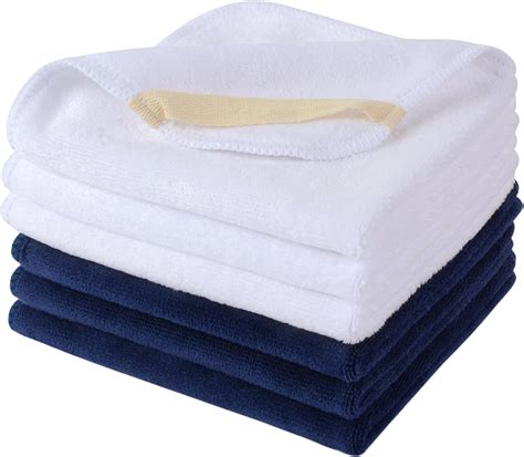 Sinland Microfiber Facial Cloths Fast Drying Washcloth Absorbent Face Wash Cloth Soft Makeup