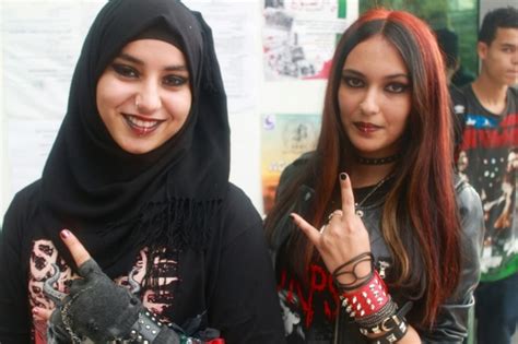 In Algeria Heavy Metal Bangs Up Against Tradition Daily Mail Online
