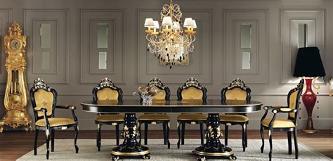 Formal And Classic Italian Dining Room Luxury Nuance 8461 House