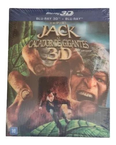 Blu ray Jack O Caçador De Gigantes 3d Orig Luva Lenticular Frete grátis
