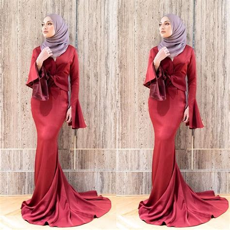 Baju Kurung Neelofa Fesyen Baju Kurung Modern Terbaik