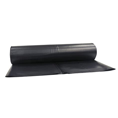 Hdx Plastic Sheeting Black 6 Mil 10 Ft X 100 Ft Vapor Barrier