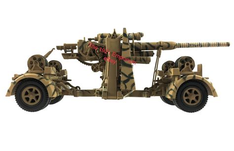 132 21st Century Toys Ultimate Soldier Wwii German 88mm Flak Gun