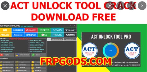 Act Unlock Tool Pro V Free Download With Loader All Mtk Working Gospo Promo