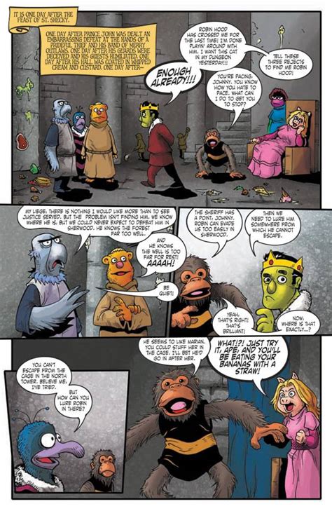 Muppet Robin Hood 3 Preview Comic Book Preview Comic Vine