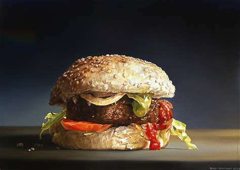 Tjalf Sparnaay Hyperrealistic Food Paintings 2 Trendland
