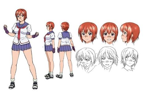 Azuki Shinatsu From Tv Anime Maken Ki In 2023 Character Design