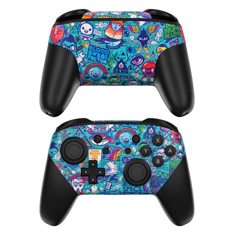 All those who have answered so far have failed to mention that if you do get the controller to work on pc, you still won't be able to play with your friend online. Nintendo Switch Pro Controller Skin - Cosmic Ray by JThree ...