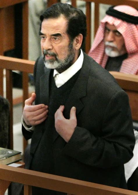 Saddam In Court ‘i Am Responsible