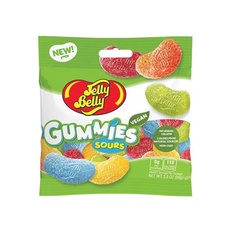 Jelly Belly Assorted Sour Gummies 35 Oz Bag