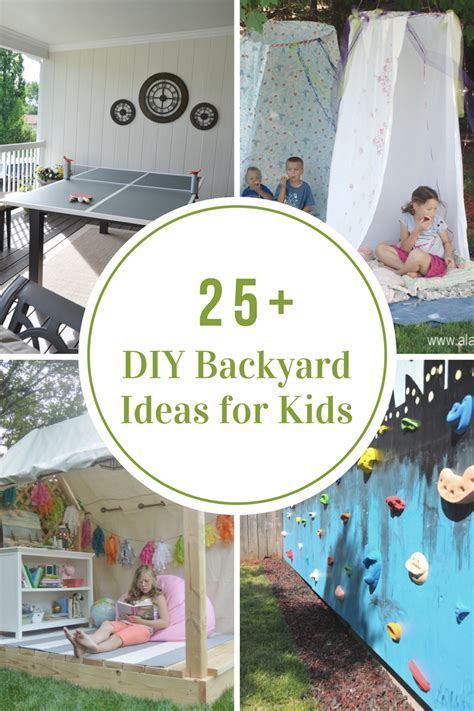 Simple Diy Backyard Ideas On A Budget For Kids Anya Diys