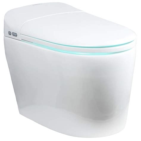 Buy Euroto Newest 2021 One Piece Dual Flush Integrated Bidet And