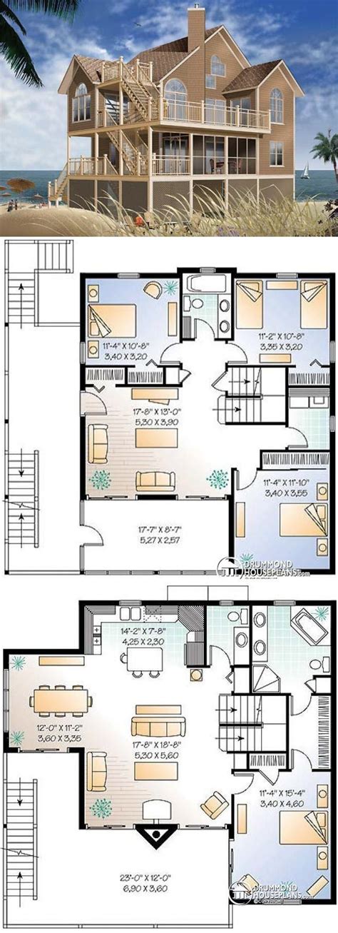 Sims 4 Beach House Floor Plans