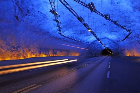 Worlds Longest Road Tunnel Laerdal Tunnel Norway Os 1200x800