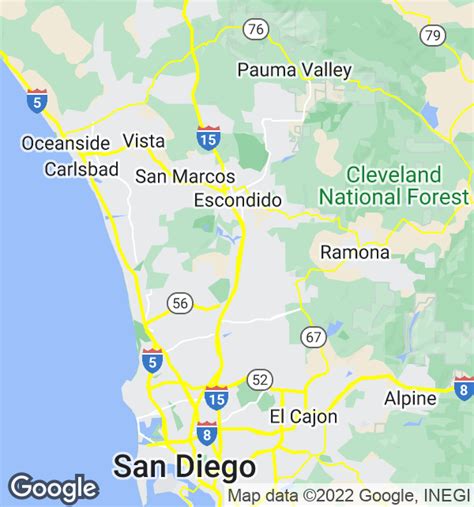 Rancho Bernardo Zip Code Map Interactive Map