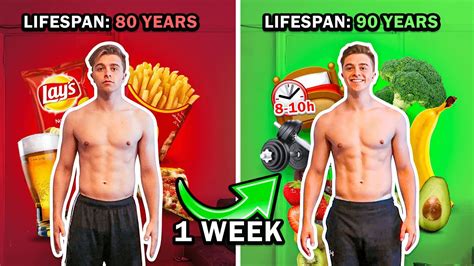 I Became The Healthiest Human Being In The World For 1 Week Youtube