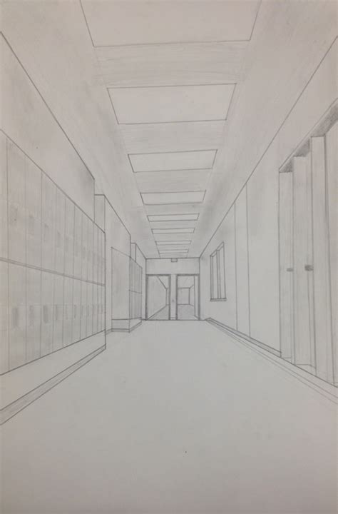 Hallway Perspective Piper Woodard