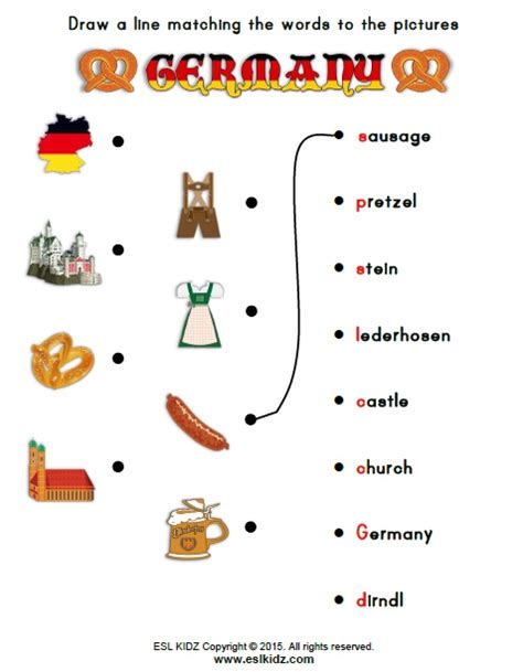 Germany Worksheets
