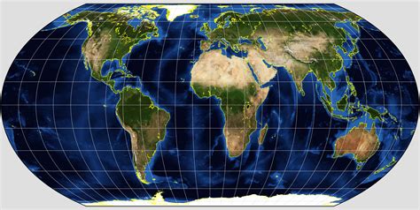 Nasa Giss Gprojector 3 — List Of Map Projections