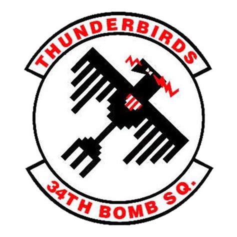 34 Bs Patch 34th Bomb Squadron Patches