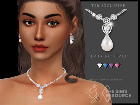 The Sims Resource Katy Necklace