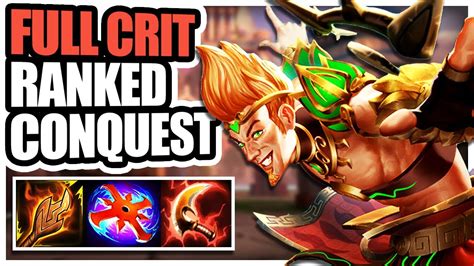 Full Crit Easiest Way To Carry Ranked Games Ranked Conquest Smite