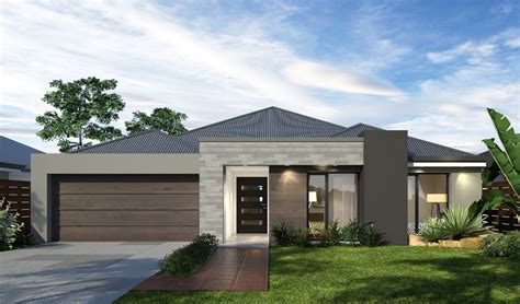 The Lakeview Rear Alfresco Single Storey Home Design Rear View Single