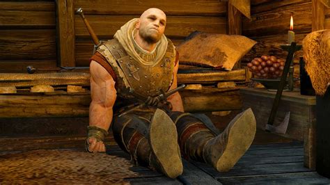 He's wearing a blue shirt and has keys hanging from his belt. Geralt and Letho are Pals Now: Ghosts of the Past. Both ...