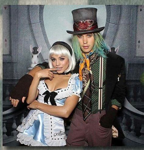 Alice In The Wonderland Halloween Costume Vanessa Hudgens Celebrity