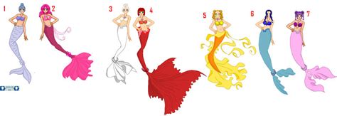 Ssmu 7 Deadly Mermaid Princesses By Sailorx161 On Deviantart