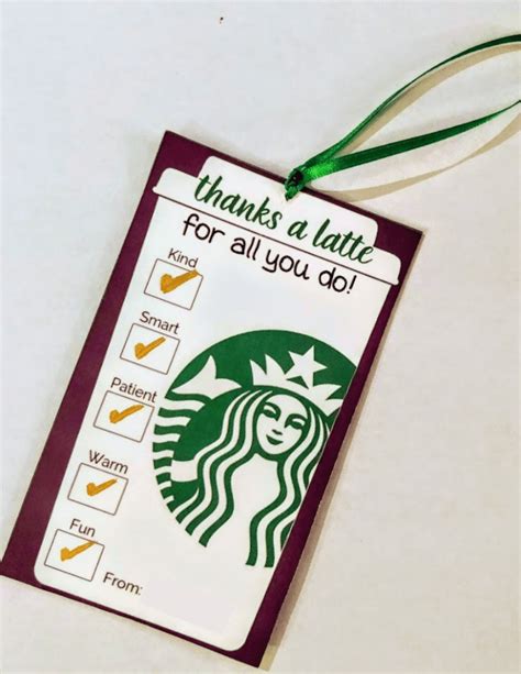 Whether you shop at retail stores like home depot, macy's, walmart, and target or the ever popular starbucks and whole foods, you'll come across hundreds of discount gift cards to choose from on raise. 4 Easy "Thanks A Latte" Teacher Appreciation Gift Ideas - FREE Printables