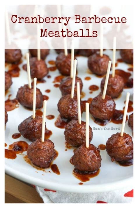 Cranberry Barbecue Meatballs Main Image For Recipe Of Meatballs On