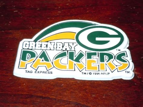 Nfl Vintage Green Bay Packers 🏈 Football Fridge Rubber Magnet 700