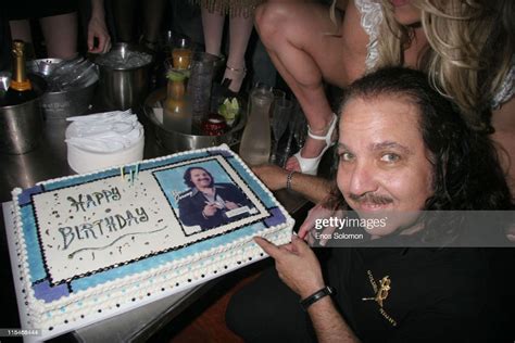 Ron Jeremy During Ron Jeremys Birthday Bash Celebration March 10