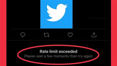 Fix Twitter Rate Limit Exceeded Please Wait A Few Moments Then Try